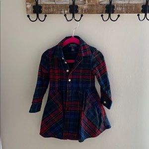 Toddler Polo Ralph Lauren plaid dress